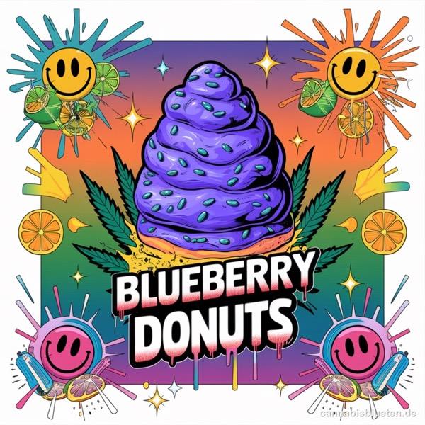 Blueberry Donuts
