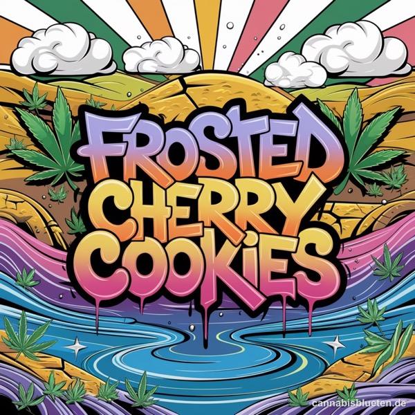 Frosted Cherry Cookies