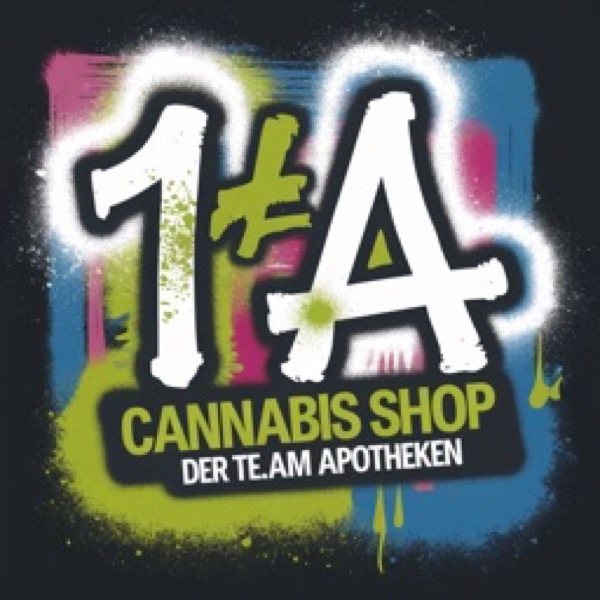 1A Cannabis Shop der TE.AM Apotheken Logo