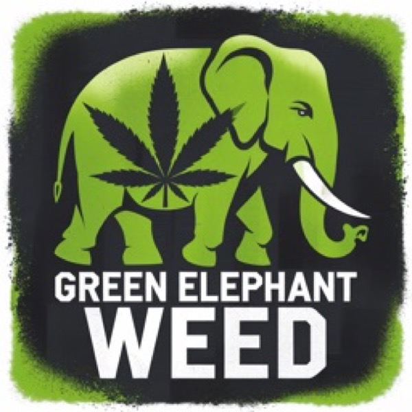green elephant weed Logo