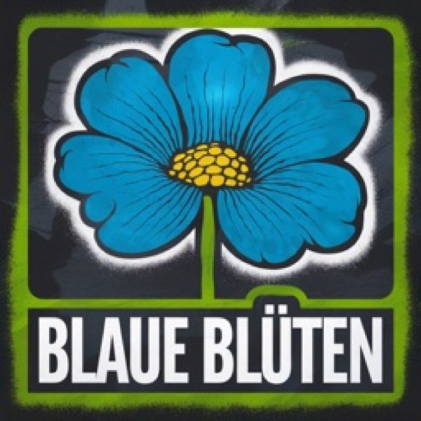 Blaue Blüten (Blaue Apotheke e.K.) Logo